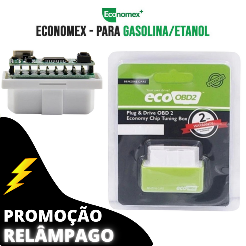 Economex | Dispositivo para Economizar Combustível | Frete Grátis
