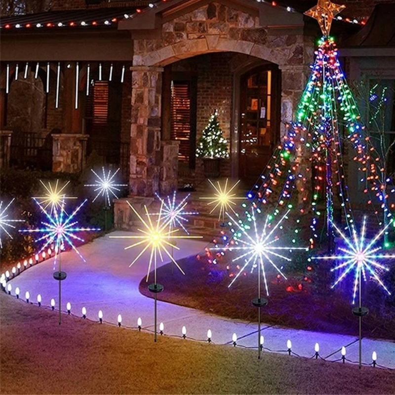Luzes de Led Solar | Iluminação Casual & Festas | Luzes de Natal