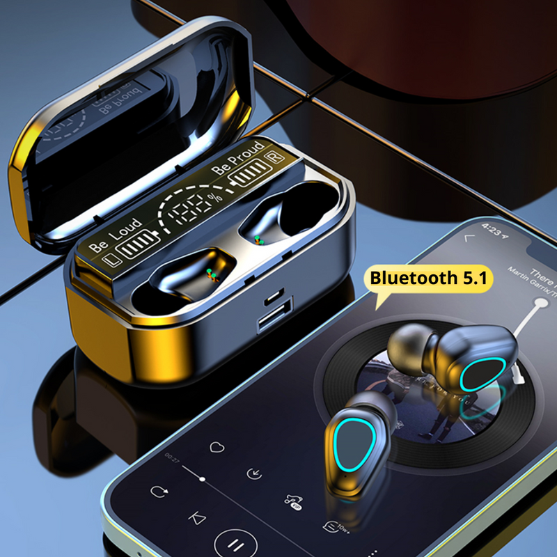 Fone de Ouvido Bluetooth | Fone Sem Fio À Prova D'água