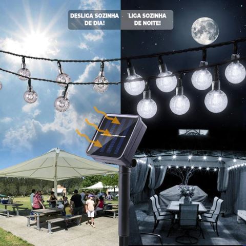 Luzes De LED | Varal de Luzes Iluminação Casual & Festas | Frete Grátis