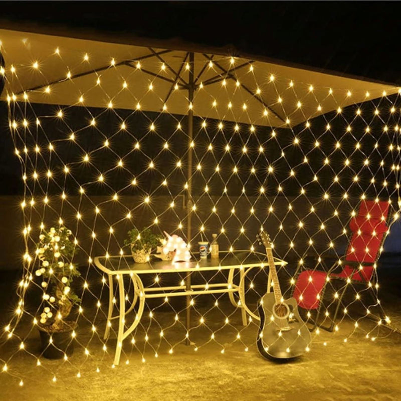 Luzes de Natal em Rede | Decoração de Casamento, Natal & Casual | 1.5Mx1.5M